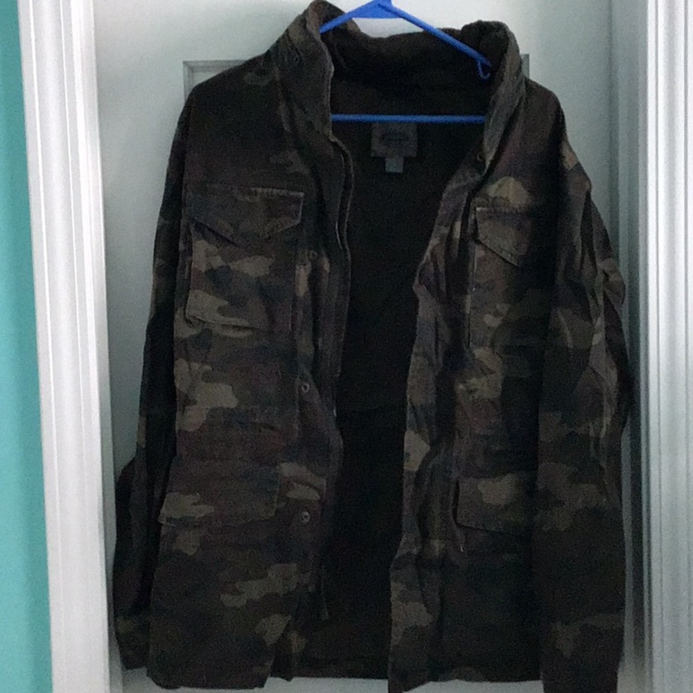 Camo military jacket